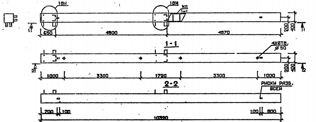 Колонна 5КБ 48.103-4-сн Серия 1.020.1-2с/89